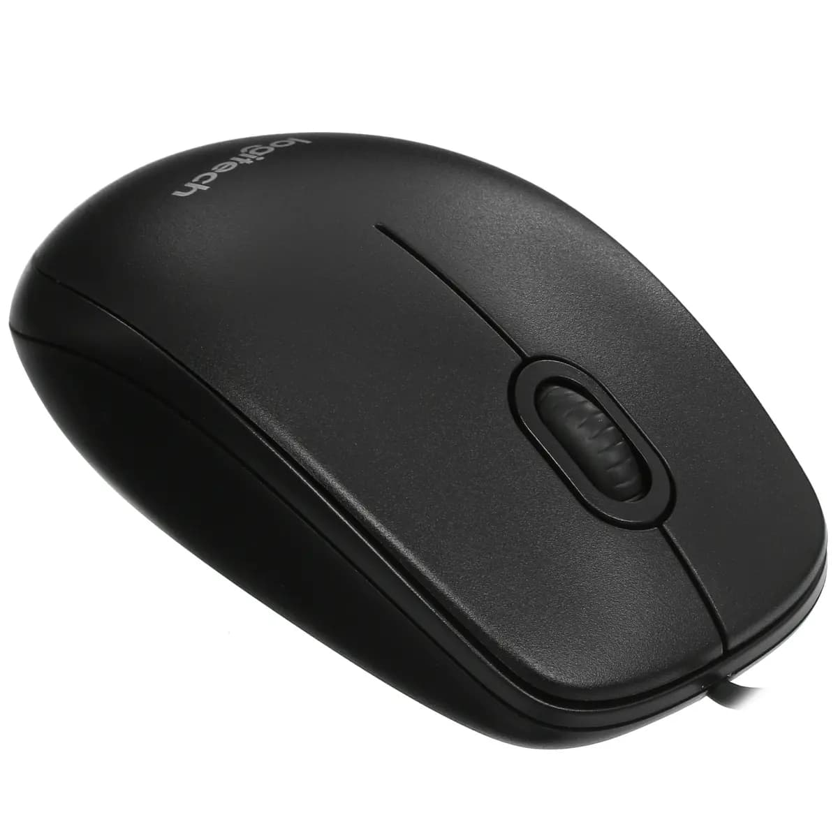 Mouse wired Logitech B100 [910-005547] black [800 dpi, LED, USB Type-A, buttons - 3]