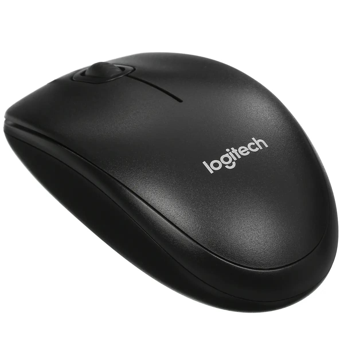 Mouse wired Logitech B100 [910-005547] black [800 dpi, LED, USB Type-A, buttons - 3]