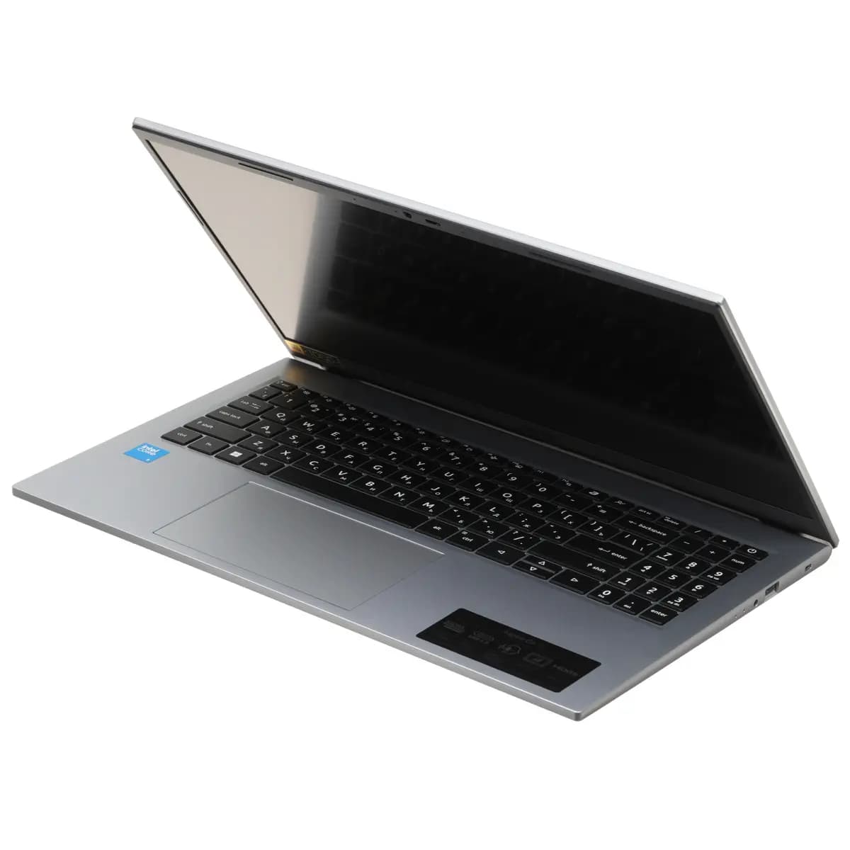 15.6" laptop Acer Aspire Go 15 AG15-72P-53F3 silver [English/Russian layout, 1920x1080, IPS, Intel Core 5 120U, cores: 2 x 1.4 GHz + 8 x 0.9 GHz, RAM 16 GB, SSD 512 GB, Intel UHD G