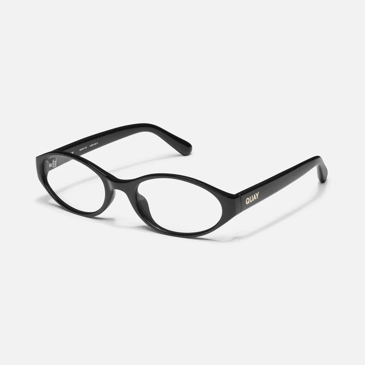 Quay AURA POINTS RX NEUTRAL TORT/RX [Prescription, Narrow oval, Standard arms]