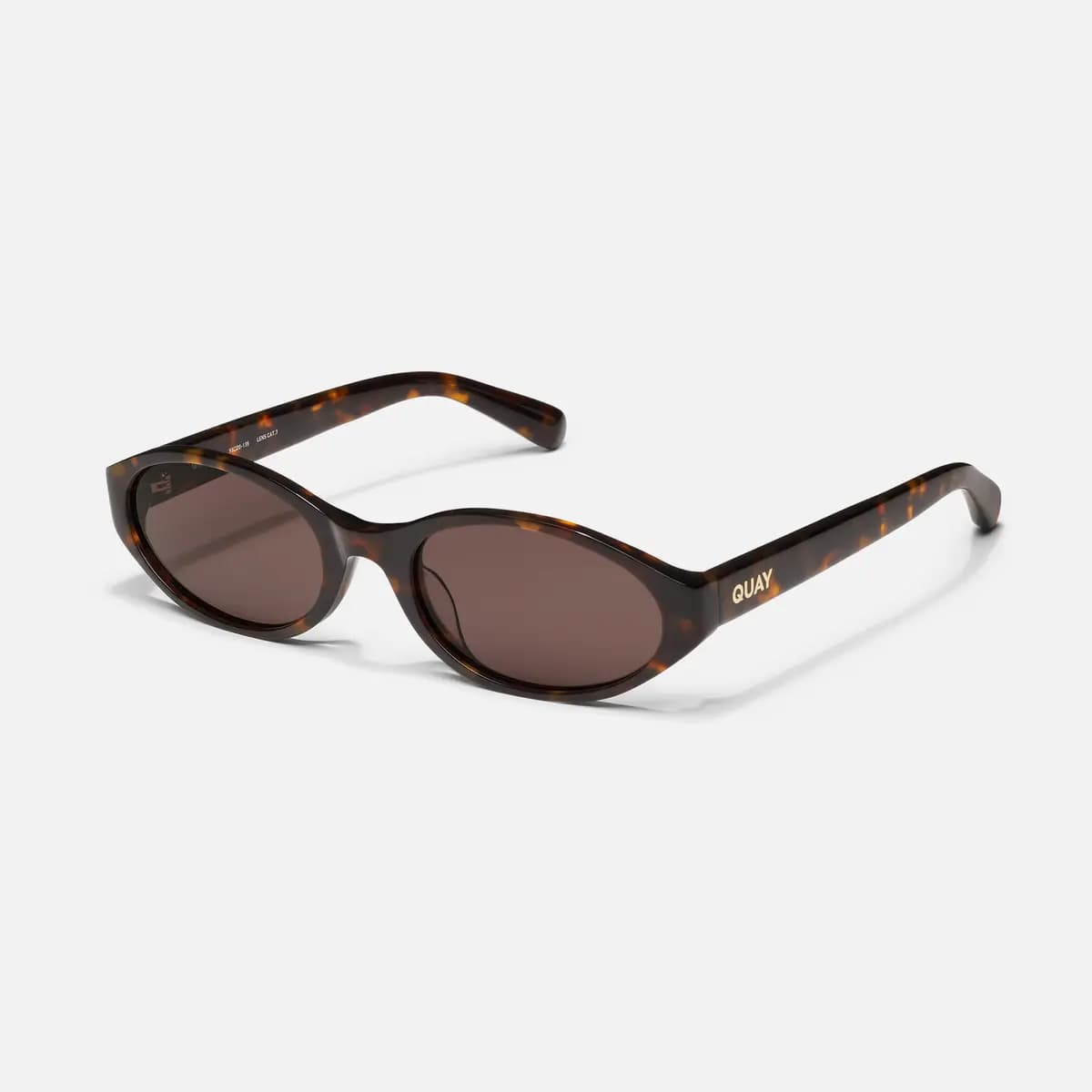 Quay AURA POINTS RX NEUTRAL TORT/RX [Prescription, Narrow oval, Standard arms]