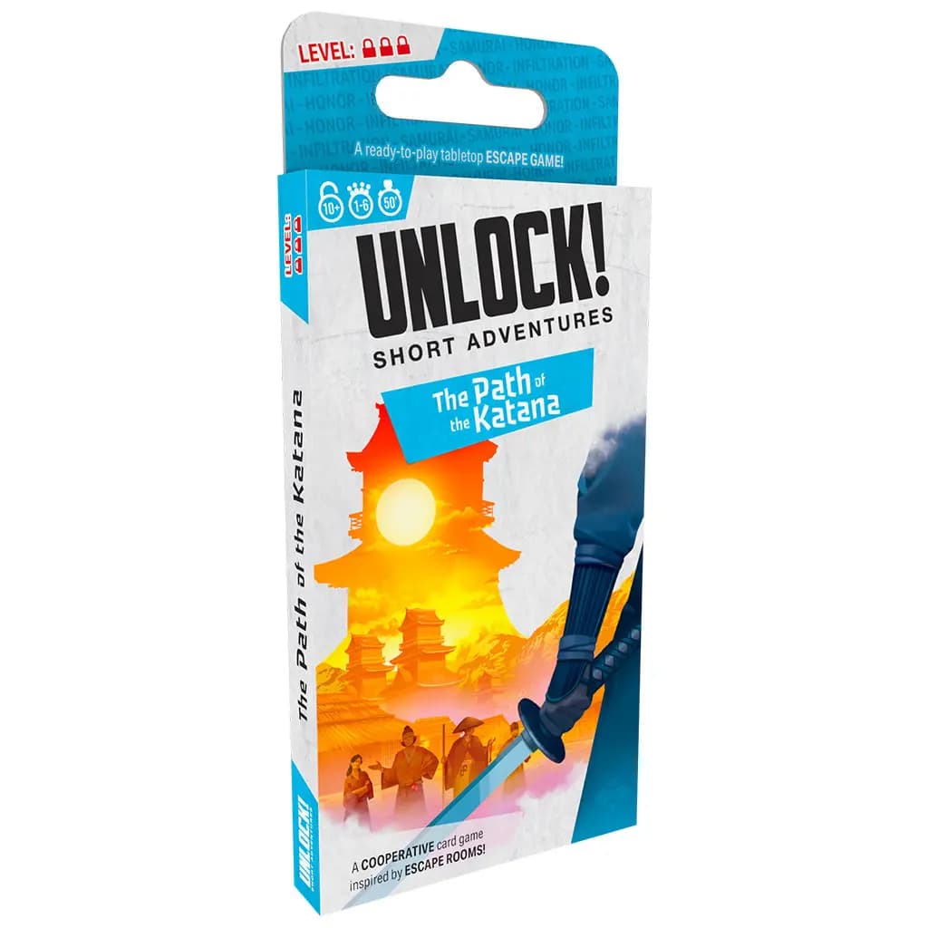 Space Cowboys UNLOCK! Short: The Path of the Katana [ages 10+, 60 minutes, players 2 - 6]