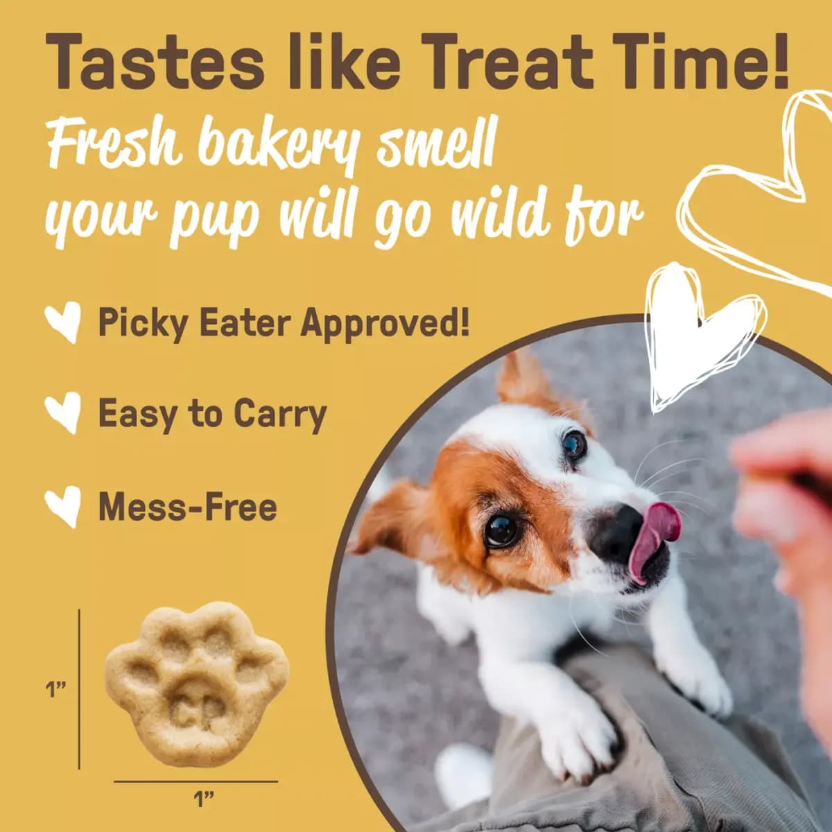 Cookie Pal Soft & Chewy Dog Treats, Fall Harvest - Apple & Pumpkin Flavor 8.8 oz [Species Dog, Brand COOKIE PAL, Food Type Soft Treats, Breed Size ALL]