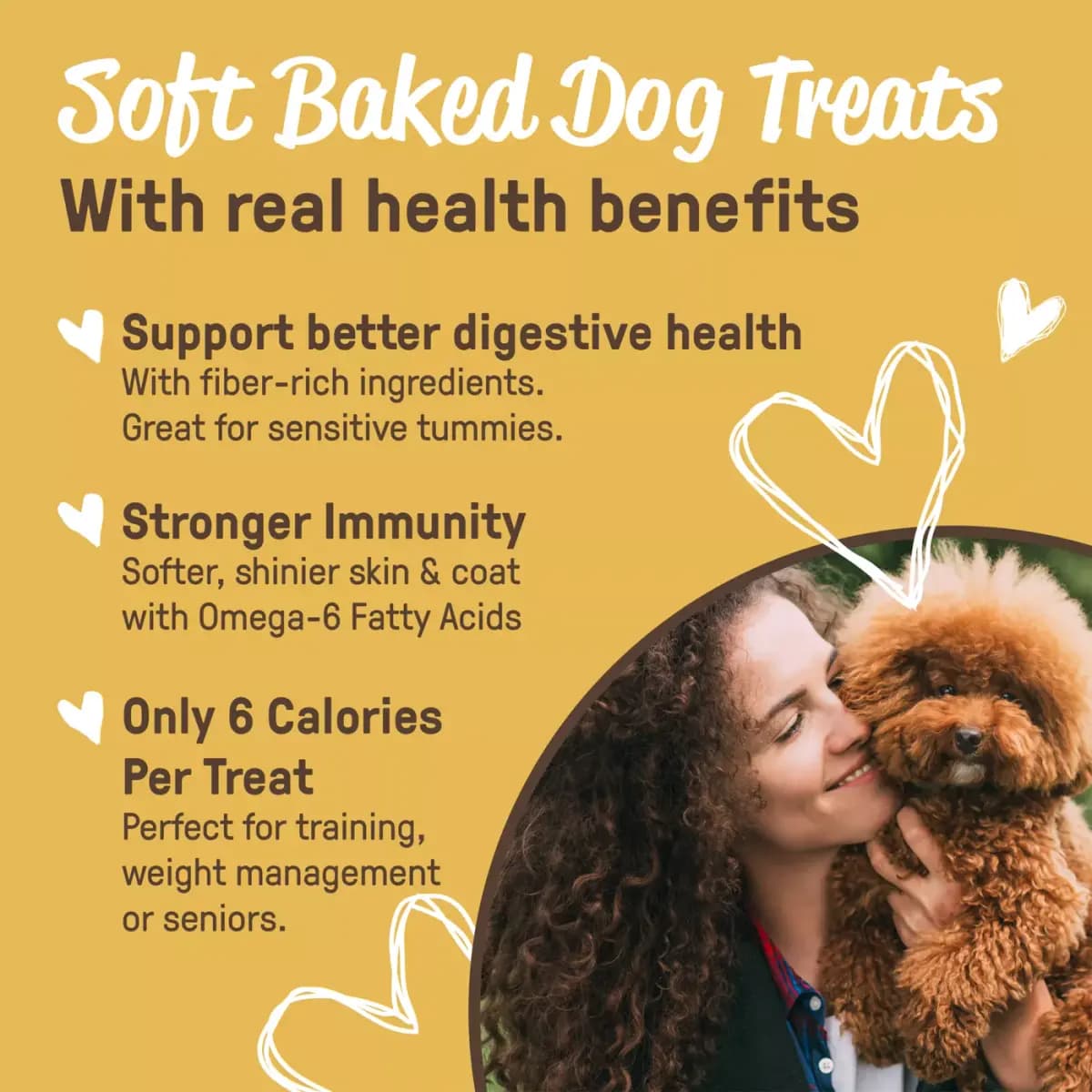 Cookie Pal Soft & Chewy Dog Treats, Fall Harvest - Apple & Pumpkin Flavor 8.8 oz [Species Dog, Brand COOKIE PAL, Food Type Soft Treats, Breed Size ALL]
