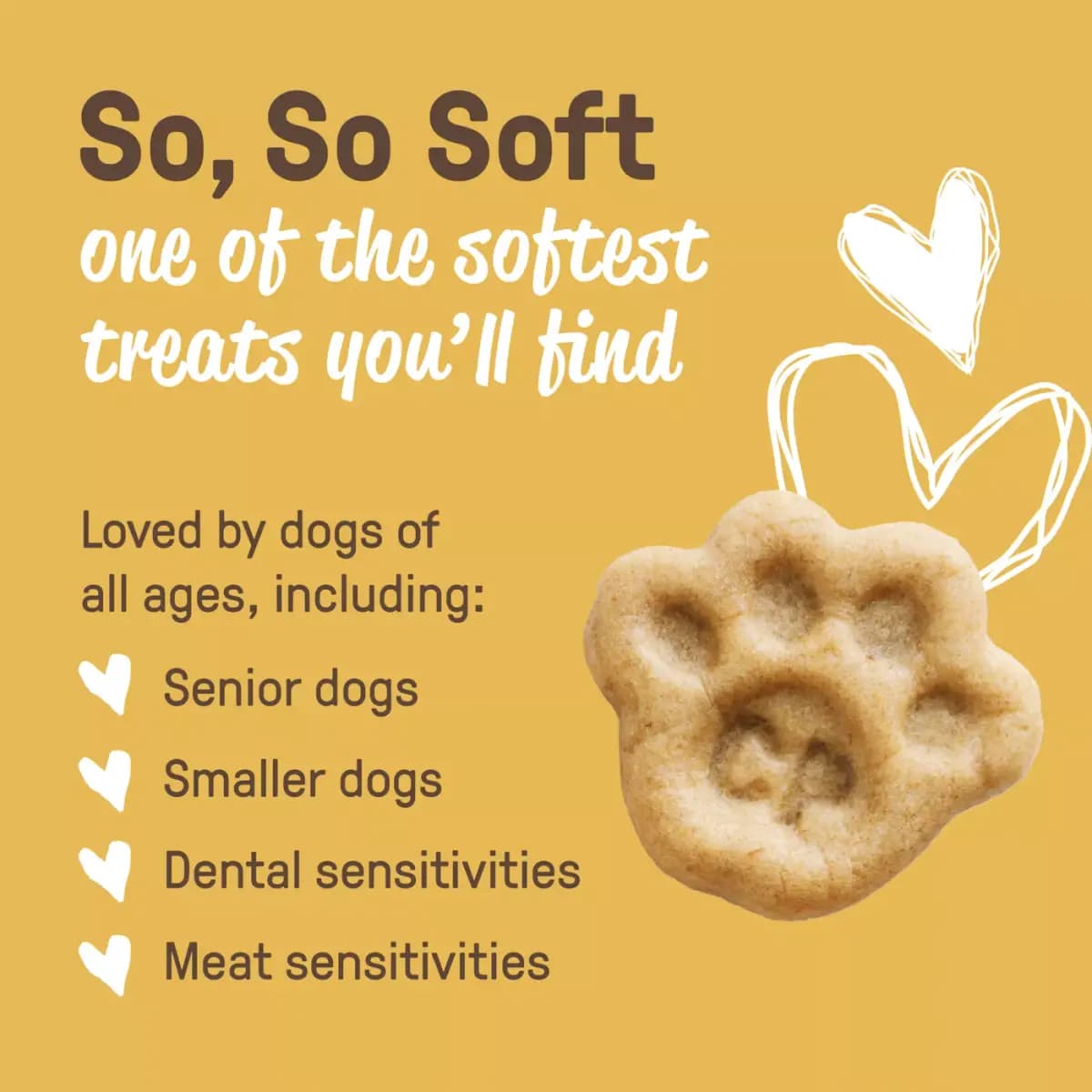 Cookie Pal Soft & Chewy Dog Treats, Fall Harvest - Apple & Pumpkin Flavor 8.8 oz [Species Dog, Brand COOKIE PAL, Food Type Soft Treats, Breed Size ALL]