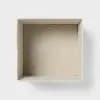 3pk Fabric Drawer Storage Compatible with Hanging Closet Ivory - Brightroom™ [5.12 Pounds, Polyester, 15 Pounds]
