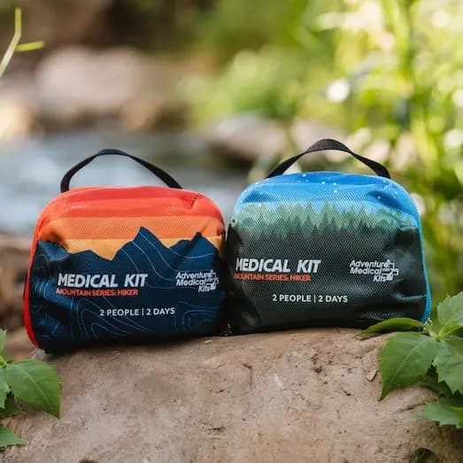 Adventure Medical Kits Mountain Series Medical Kit - Hiker, Sunset [3.5" x 6.0" x 6.5", less than 8 oz, Sunset]