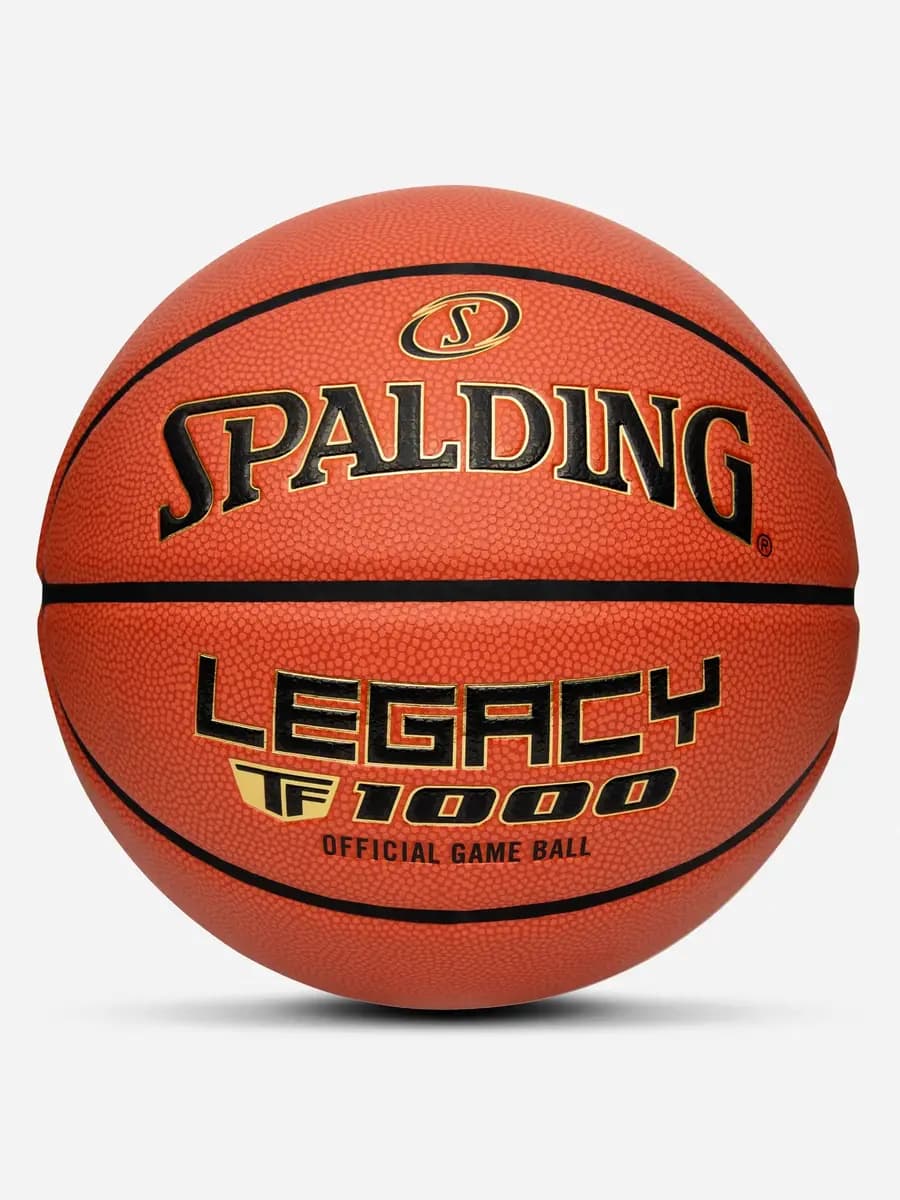 Spalding Legacy TF1000® Indoor Game Basketball [BUILT DIFFERENT, SHOOTER’S TOUCH, ELITE PERFORMANCE]