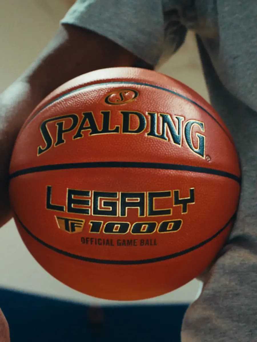 Spalding Legacy TF1000® Indoor Game Basketball [BUILT DIFFERENT, SHOOTER’S TOUCH, ELITE PERFORMANCE]