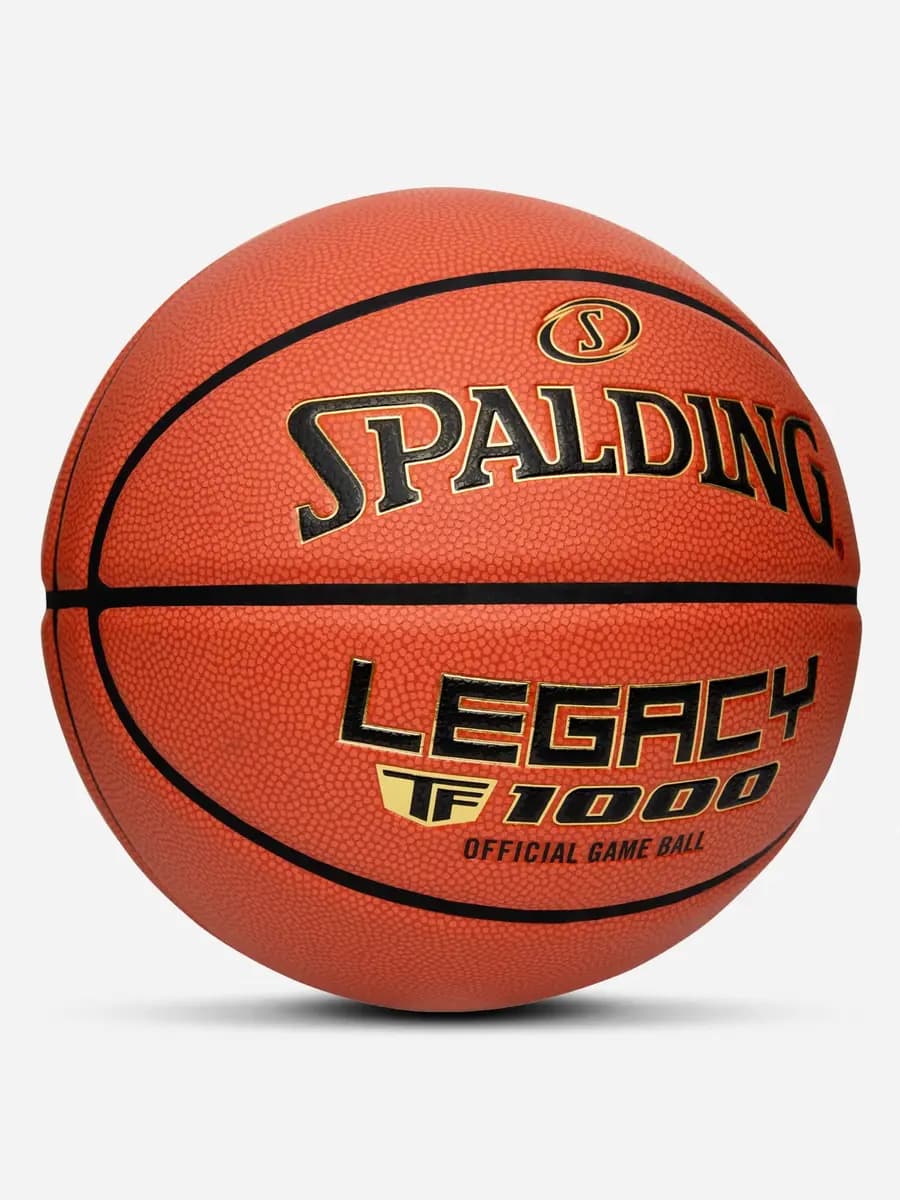 Spalding Legacy TF1000® Indoor Game Basketball [BUILT DIFFERENT, SHOOTER’S TOUCH, ELITE PERFORMANCE]