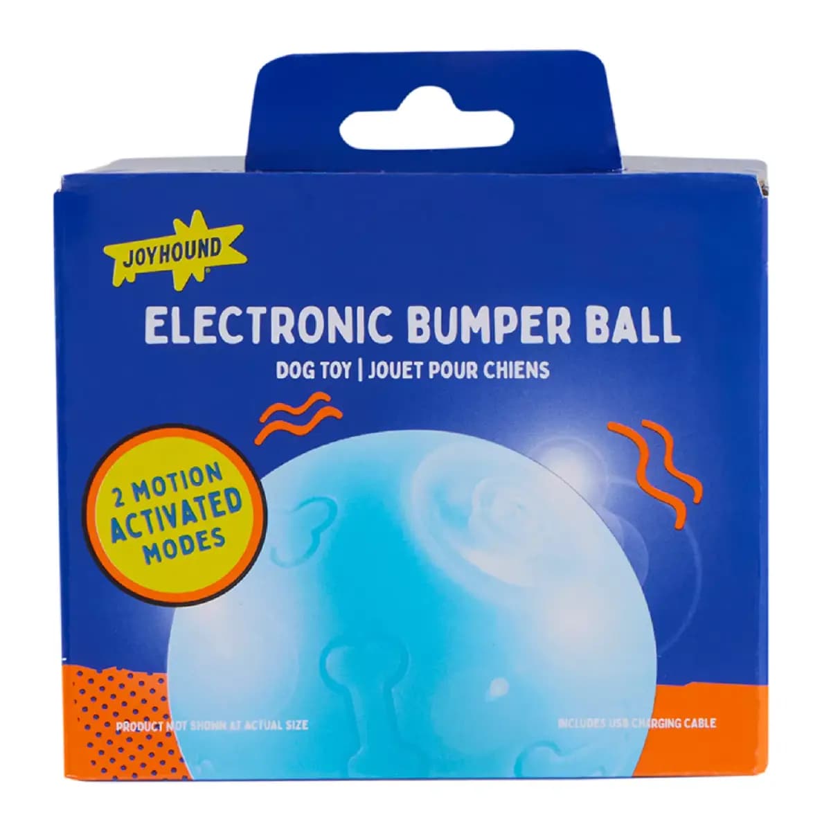 Joyhound® Electronic Light Up Bouncing Ball Dog Toy [Includes 1 Ball Dog Toy, Intended For Small dogs, medium dogs, large dogs, pup, Activity Toss, Fetch, Interactive Playtime with
