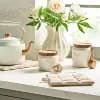 Hearth & Hand with Magnolia 29 fl oz Ceramic Stoneware Core Coffee Storage Canister Sour Cream - Hearth & Hand™ with Magnolia [Number of Pieces 1, Dimensions (Overall) 5.3 Inches (