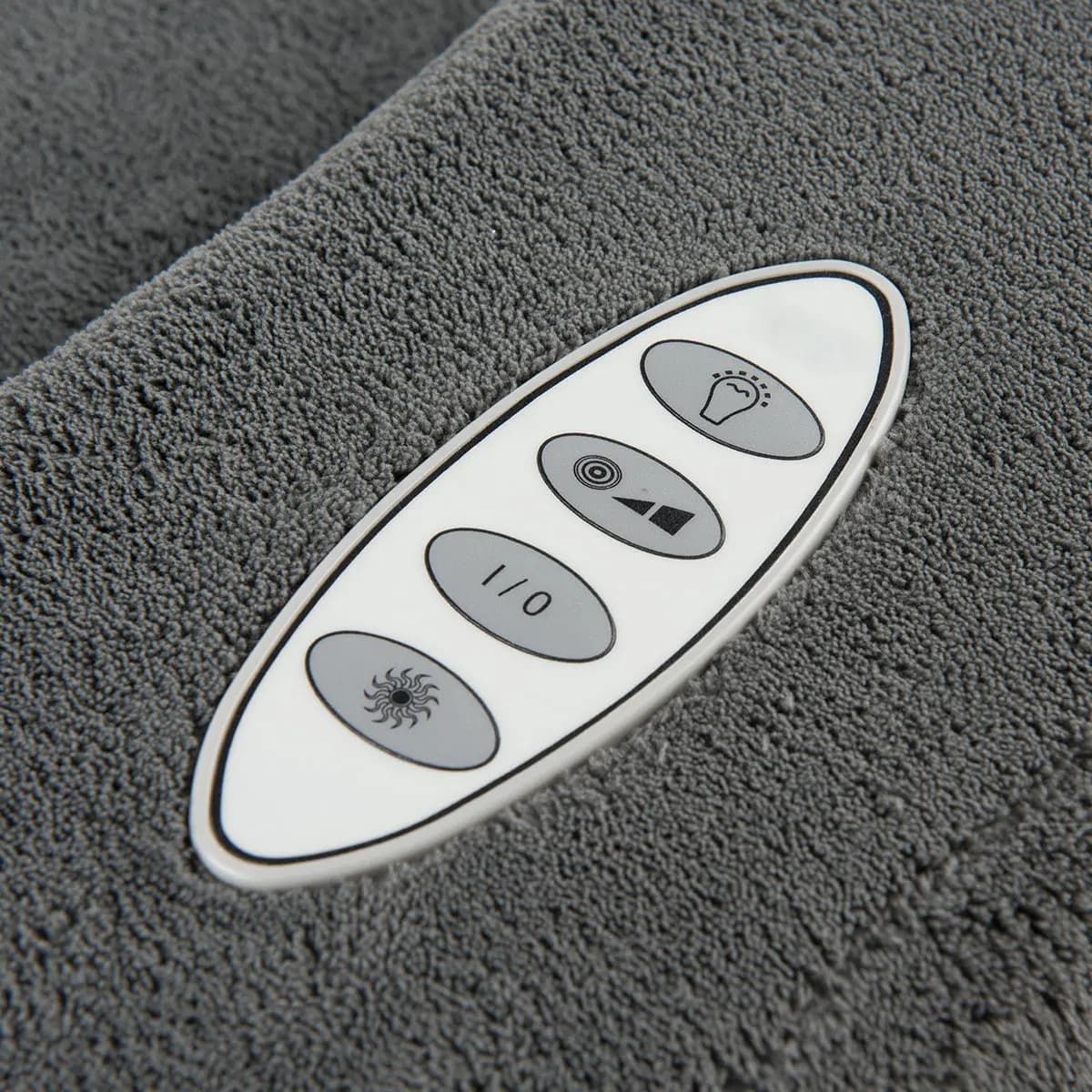 Sharper Image Warming Backrest Massager [29" L x 31" W x 31" H, 5 lbs, Gooseneck LED reading lamp]