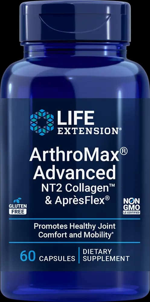Life Extension ArthroMax Advanced with NT2 Collagen & AprèsFlex [2 capsules, 30, 1500 mg]