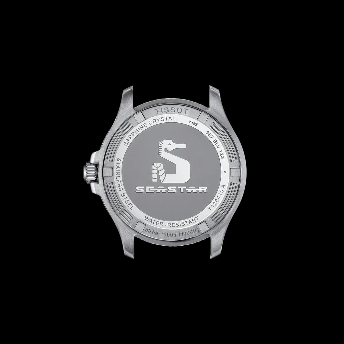 Tissot Seastar 1000 40mm Black [40.00 mm, Quartz three hands, 300 m]