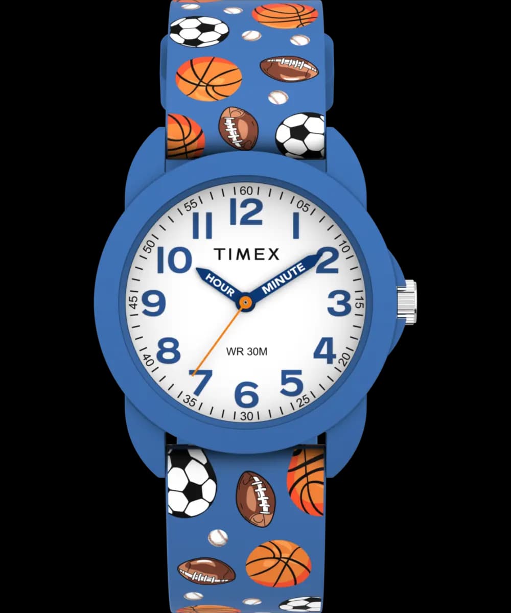 Timex Kids Time Teacher 30mm Silicone Strap [Resin, 30 mm]