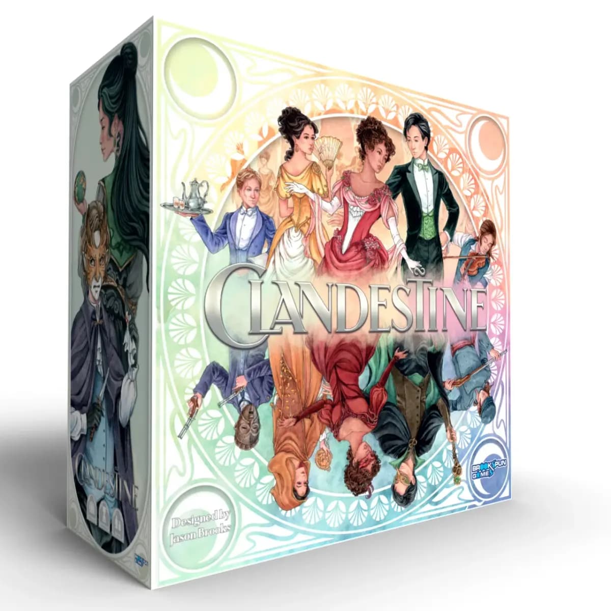 Brookspun Games Clandestine: Deluxe Edition [UPC 732388769575, ages 12+, players 1 - 5]