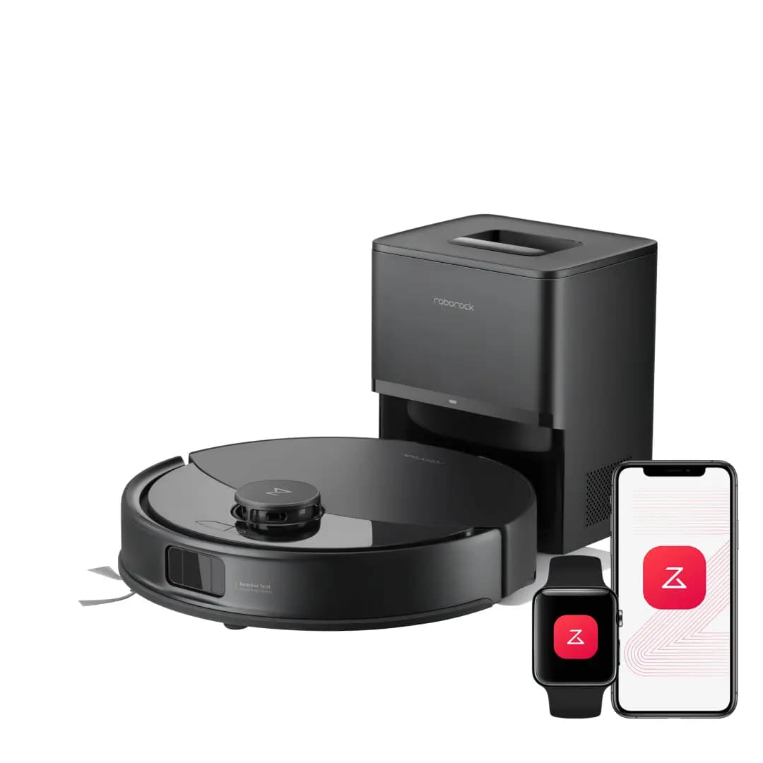 Roborock Q10 X5+ White [10,000 Pa, 5200 mAh, auto-empty dock]