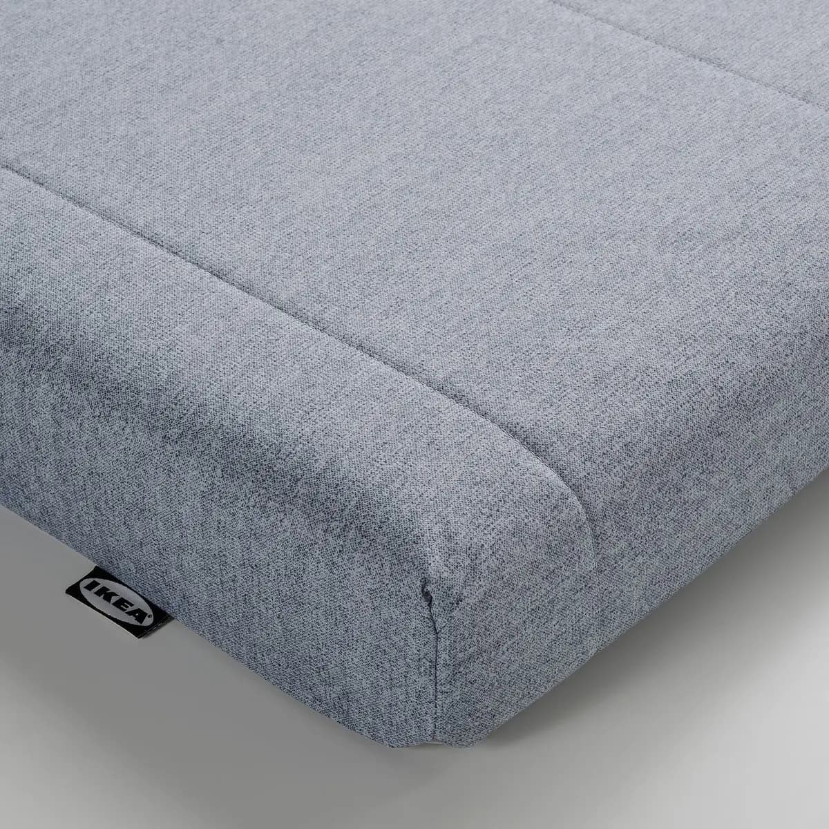 IKEA ÅGOTNES Foam mattress, firm/light blue Twin [Length 74 3/8 ", Width 38 1/4 ", Thickness 3 7/8 "]