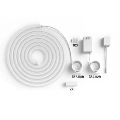 Philips Hue Liane 360° rope light 16ft [046677612757, Yes, Matte White]