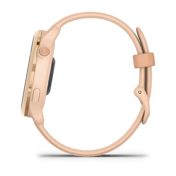 Garmin vívoactive 6 Metallic Pink Dawn with Pink Dawn Band [AMOLED (optional always-on mode), Swim, 5 ATM, 1.2" (30.4 mm) diameter]