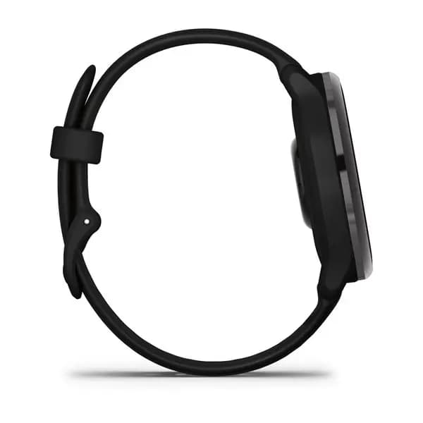 Garmin vívoactive 6 Slate with Black Band [AMOLED (optional always-on mode), Swim, 5 ATM, 1.2" (30.4 mm) diameter]
