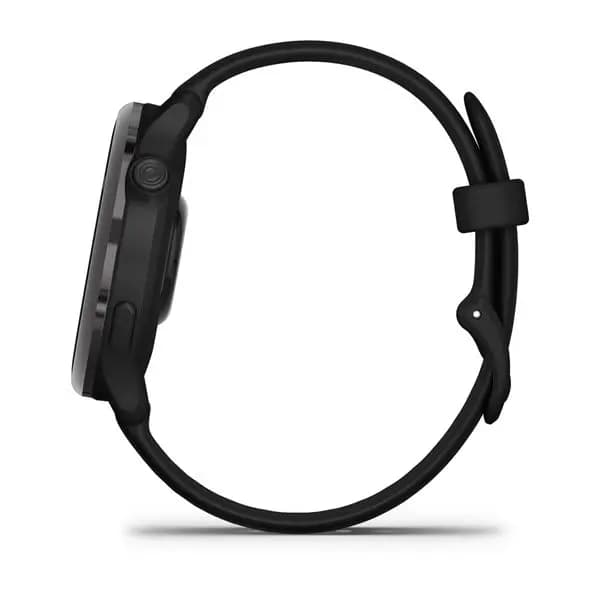 Garmin vívoactive 6 Slate with Black Band [AMOLED (optional always-on mode), Swim, 5 ATM, 1.2" (30.4 mm) diameter]