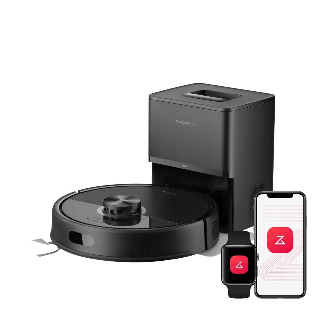 Roborock Q7 M5+ Black [10,000 Pa, 3200 mAh, auto-empty dock]
