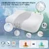 ALEEN & AJEAN Bed Pillow, Cervical Neck Pillow for Pain Relief, Contour Memory Foam Pillows for Sleeping, Neck Support for Side Back Stomach Sleepers Gray [3.7 pounds, Rectangle (s