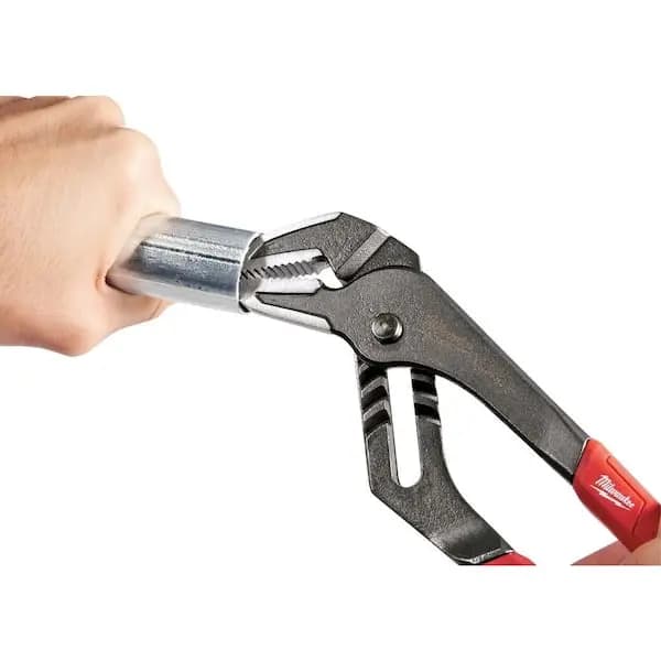 Milwaukee 6 in. and 10 in. Straight-Jaw Pliers Set (2-Piece), 48-22-6330 [Features: Comfort Grip, Hand Tool Type: Plier Set, Individual/Set: Set]