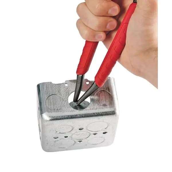 Milwaukee 6 in. and 10 in. Straight-Jaw Pliers Set (2-Piece), 48-22-6330 [Features: Comfort Grip, Hand Tool Type: Plier Set, Individual/Set: Set]