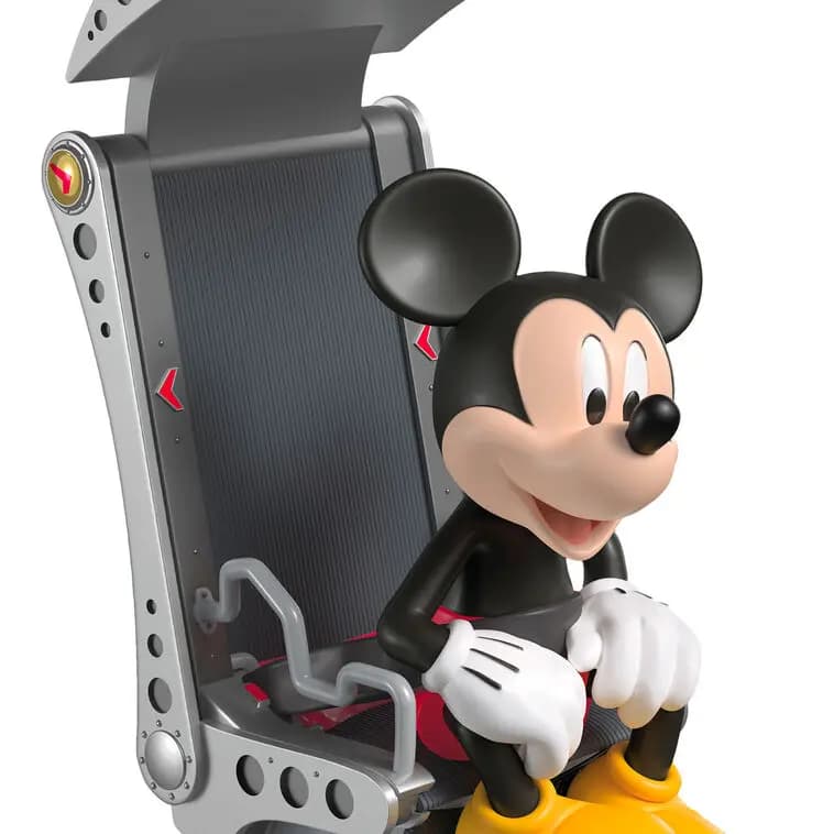 Disney Soarin' Around the World Prepare for Liftoff! Ornament [1.75 x 3.75 x 2.25, Plastic ornament with hanger attachm, One 2026 Hallmark Keepsake Christmas, Simone Mariano]