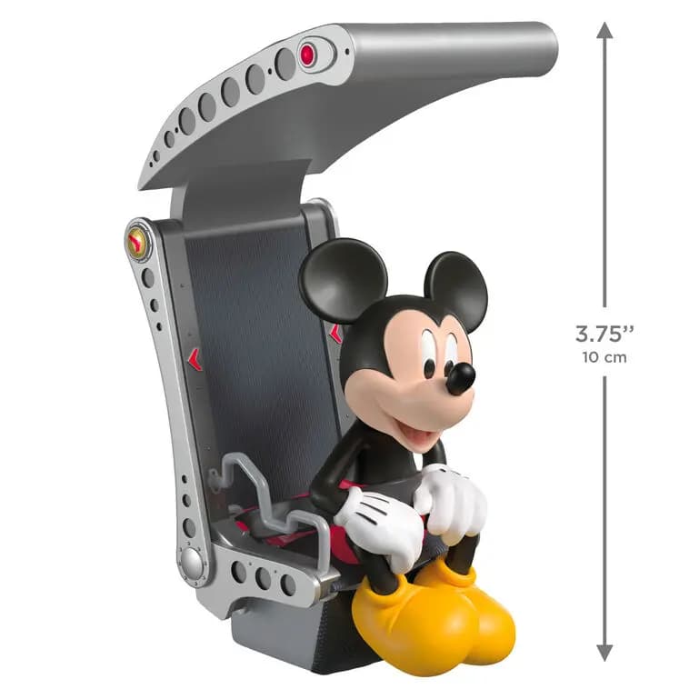 Disney Soarin' Around the World Prepare for Liftoff! Ornament [1.75 x 3.75 x 2.25, Plastic ornament with hanger attachm, One 2026 Hallmark Keepsake Christmas, Simone Mariano]