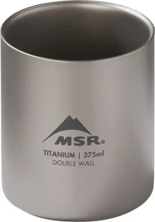 MSR Titan Double-Wall Insulated Mug [Backpacking Camping, 0.4 liters, 12.7 fluid ounce]
