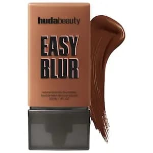 HUDA BEAUTY Easy Blur Natural Airbrush Foundation with Niacinamide Chocolate Swirl 570W [1 oz / 30 mL, 1.5% Niacinamide, Silica]