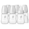 Evenflo 6pk Balance Standard-Neck Anti-Colic Baby Bottles - 4oz [Dimensions (Overall) 5.39 Inches (H) x 7 Inches (W) x 4.61 In, Weight .66 Pounds, Suggested Age Newborn and Up, Fea