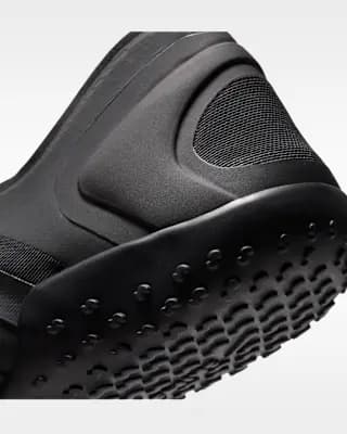NikeSKIMS Rift Mesh Women's Shoes Black/Black/NSKM Dark Smoke [Black/Black/NSKM Dark Smoke, W 5 / M 3.5, W 5.5 / M 4, W 6 / M 4.5, W 6.5 / M 5, W 7 / M, Hook-and-loop strap at the 