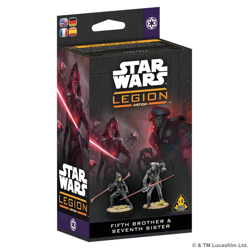 Atomic Mass Games Star Wars: Legion â€“ Fifth Brother & Seventh Sister (2026) [UPC 841333135263, ages 14+, players 2]