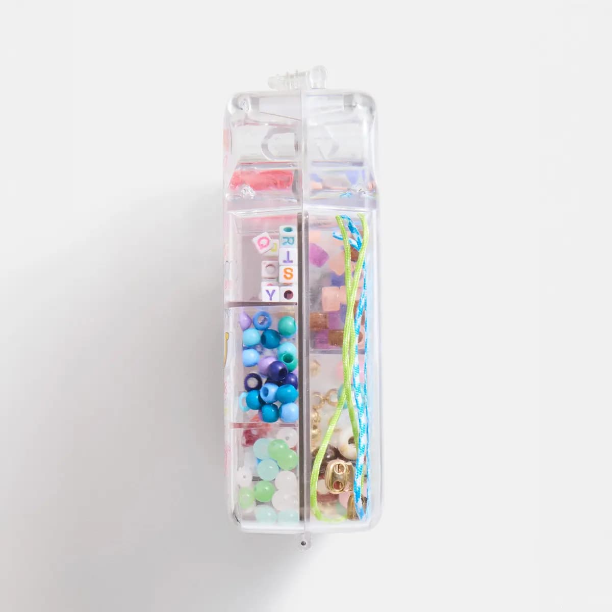 BaubleBar The Ultimate Bead Kit - Bright Bracelet Kit [Choose from a mix of 400+ beads — from alp, Includes 3 complete sets of alphabet beads, Browse from a range of vibrant cords 
