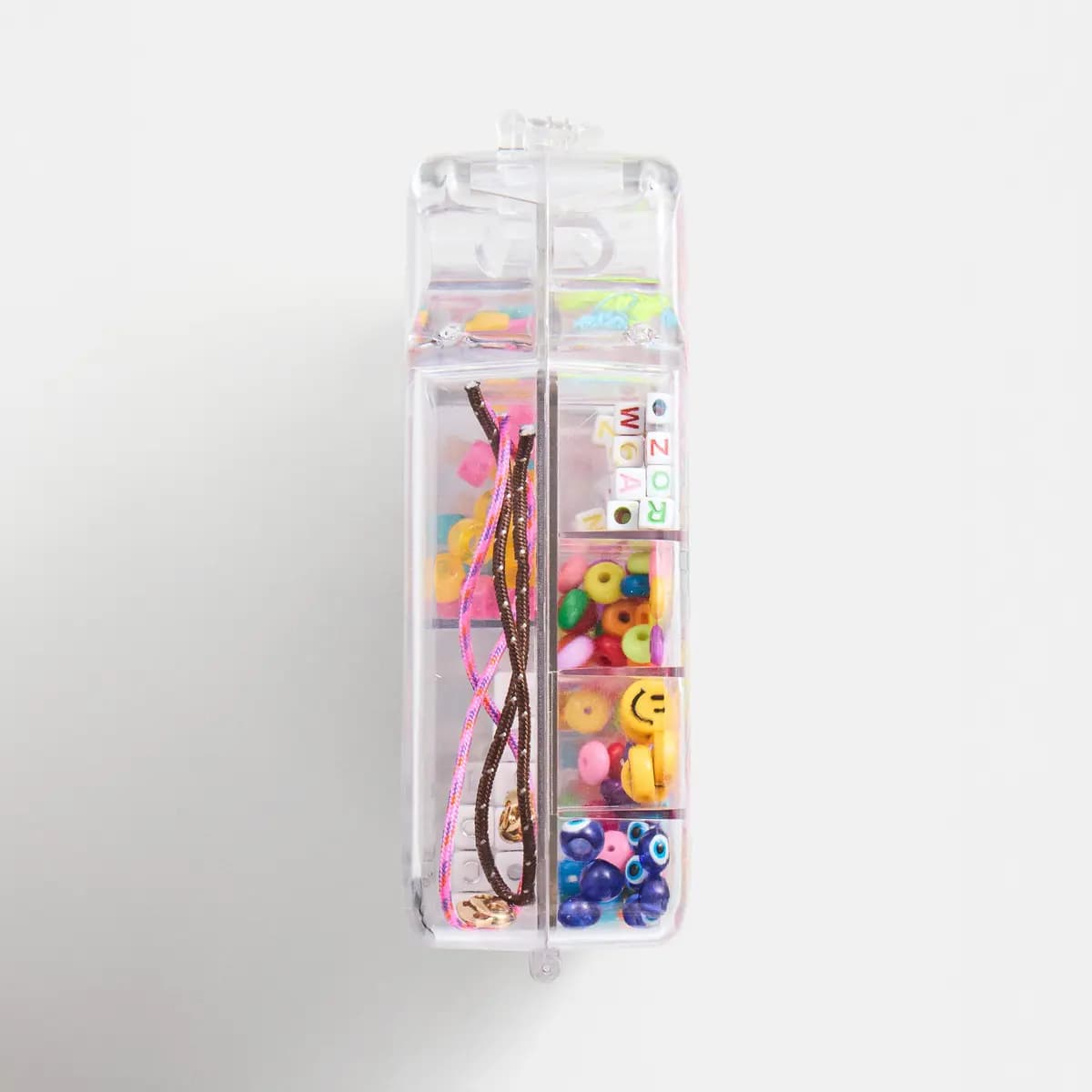 BaubleBar The Ultimate Bead Kit - Bright Bracelet Kit [Choose from a mix of 400+ beads — from alp, Includes 3 complete sets of alphabet beads, Browse from a range of vibrant cords 