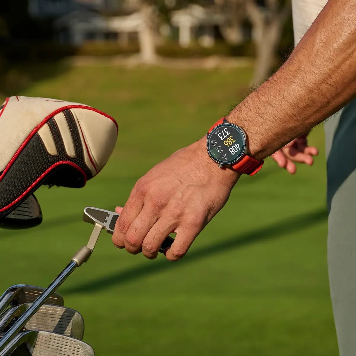 Amazfit Balance 2 Black (with additional Lava strap) [47.4 x 47.4 x 12.3mm, 1.5", Up to 21 days]
