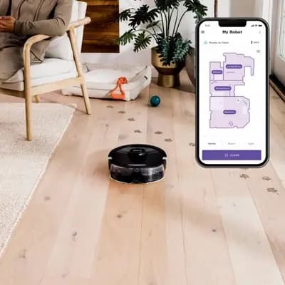Shark Matrix Plus 2-in-1 Cordless Robot Vacuum & Mop RV2610WA 10" Cleaning Path Black [10 Inches, 1000 Watts, Battery]