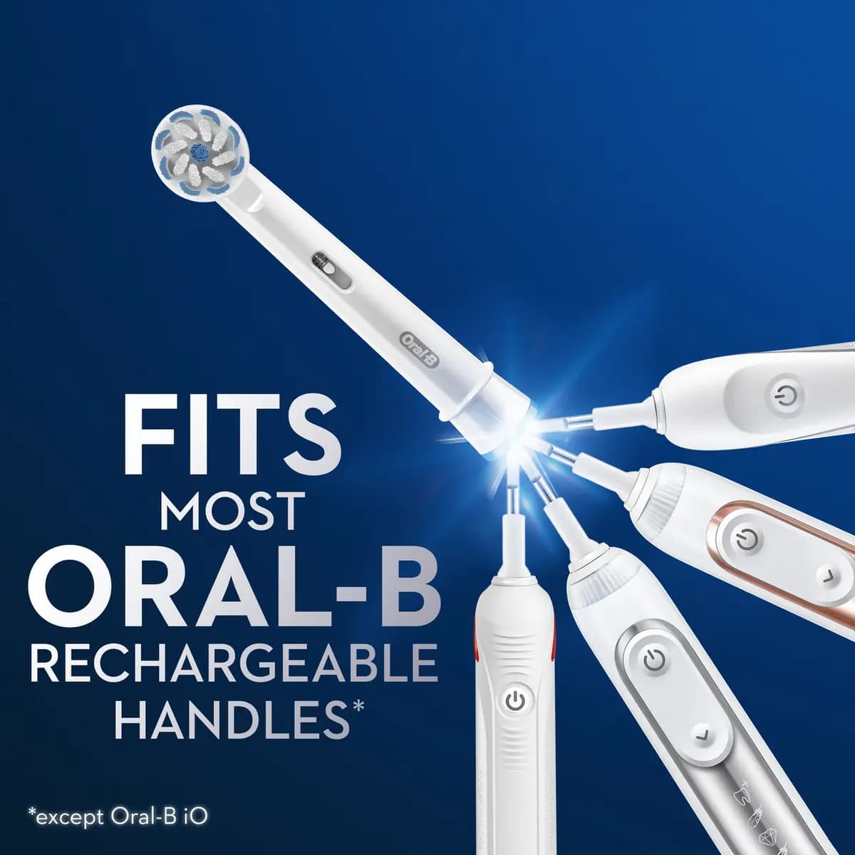 Oral-B Sensitive & Gum X-Filament Replacement Brush Head, 1 Count [Optimal tooth coverage and tooth-by-tooth cleaning with specially engineered bristles, Clinically proven superior