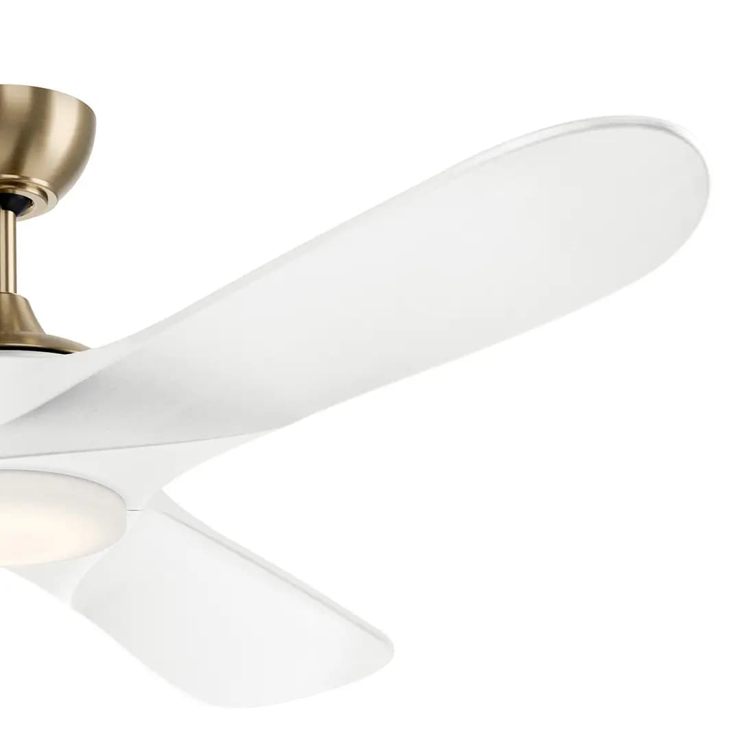 Kichler Mylo Ceiling Fan Anvil Iron | Honey Maple [Attribute 60", Attribute 3 Blades, Attribute Selectable CCT]