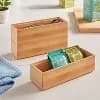 3"x9" Natural Kitchen Drawer Organizer - Brightroom™ [.47 Pounds, Bamboo, Spot or Wipe Clean]