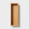 3"x9" Natural Kitchen Drawer Organizer - Brightroom™ [.47 Pounds, Bamboo, Spot or Wipe Clean]