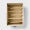 2pk Large Clothing Storage Bins with Dividers - Brightroom™ [4.6 Pounds, Canvas, 6 Pounds]