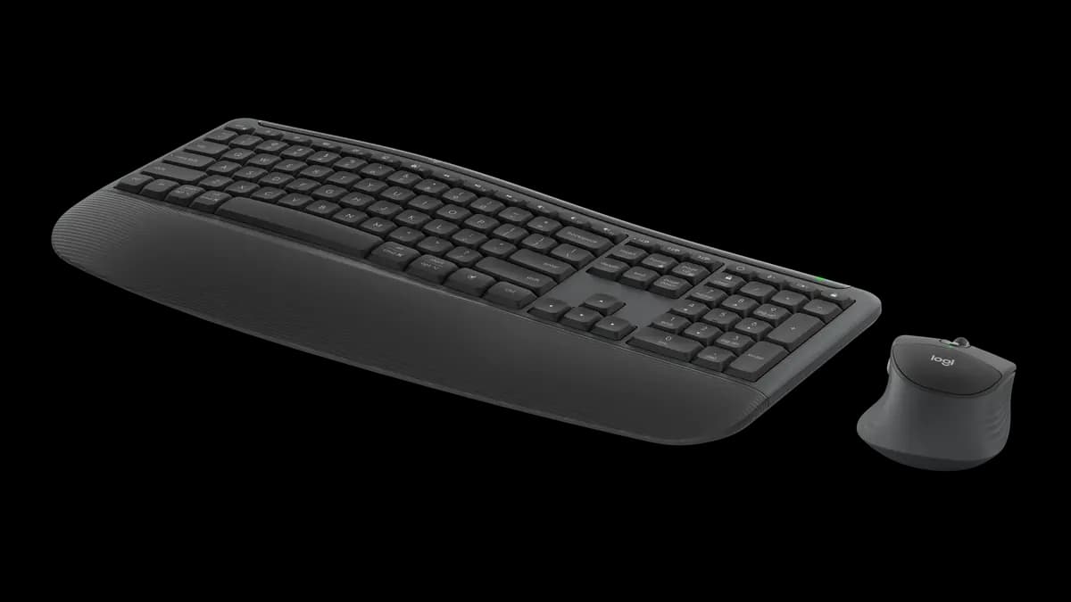 Logitech Signature Comfort Plus Combo MK880 - Graphite - English US (QWERTY) [8.34 in (211.74 mm), 17.49 in (444.15 mm), 1.18 in (29.88 mm)]