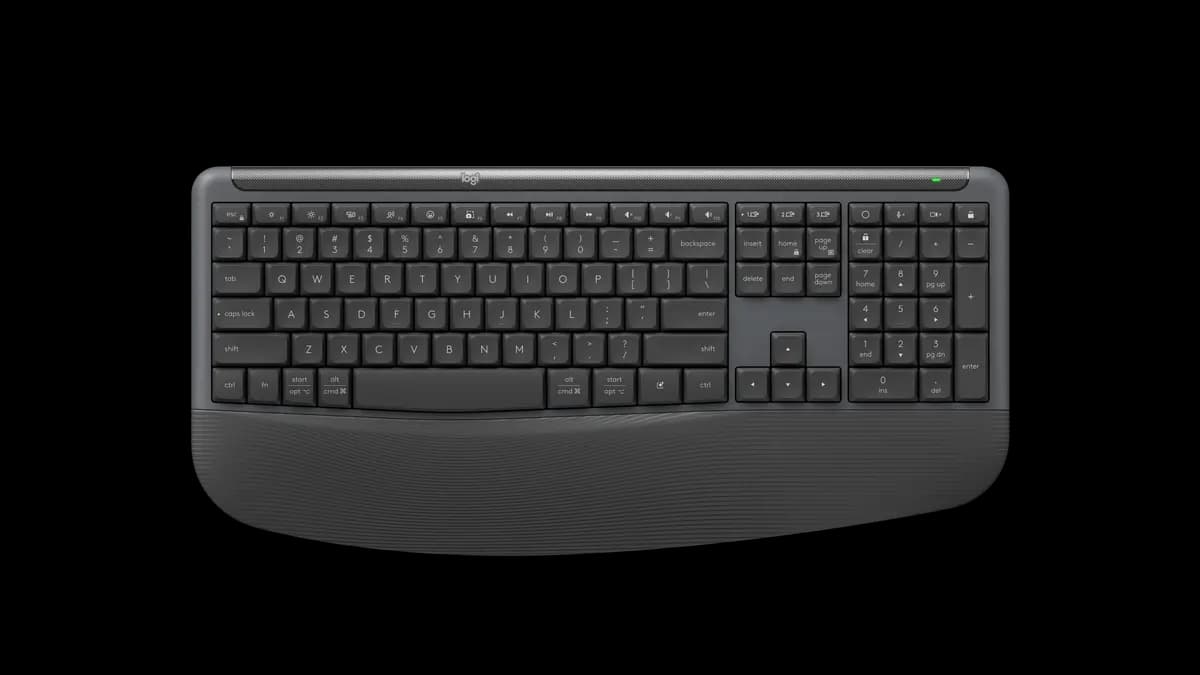 Logitech Signature Comfort Plus Combo MK880 - Graphite - English US (QWERTY) [8.34 in (211.74 mm), 17.49 in (444.15 mm), 1.18 in (29.88 mm)]