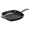 Lodge 10.5" Cast Iron Square Grill Pan [7.2 Pounds, Iron, 1]